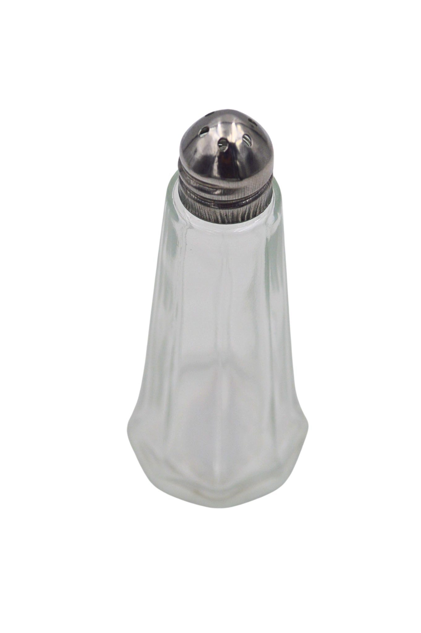 Salero Chico de Vidrio Resistente de 45 ml Octagonal Roma Vidriería Santos 772