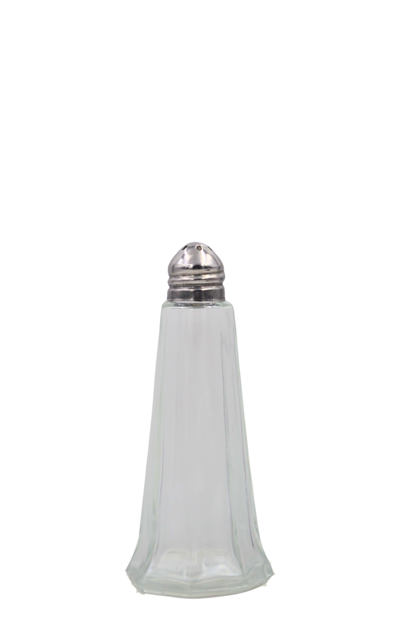 Salero Chico de Vidrio Resistente de 45 ml Octagonal Roma Vidriería Santos 772