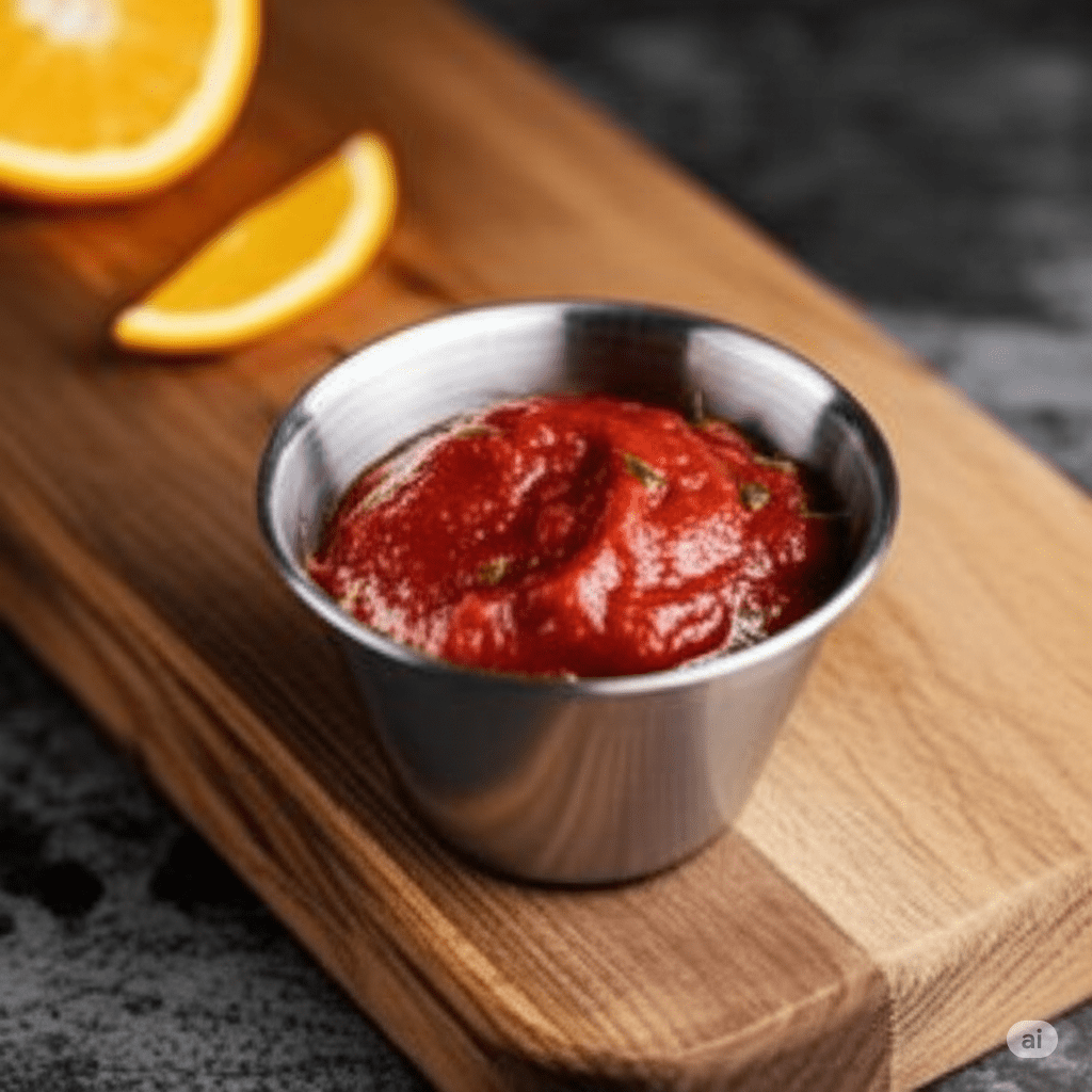 Salsera Ramekin Flanera Chico de 118 ml de Acero Inoxidable Buffetware DS2487