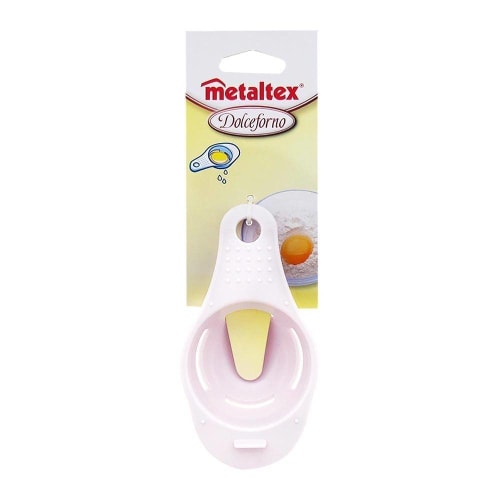 Separador Chico de Yemas de Huevo Blanco Práctico Útil Compacto 251010 Metaltex