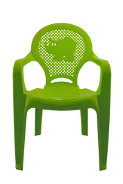Silla de Plástico Infantil Cómoda Duradera Divertida Varios Colores Ferplast (Venta exclusiva para CDMX y Área Metropolitana)