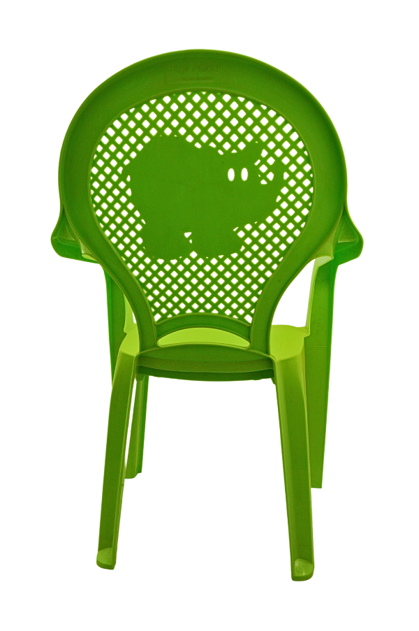 Silla de Plástico Infantil Cómoda Duradera Divertida Varios Colores Ferplast (Venta exclusiva para CDMX y Área Metropolitana)