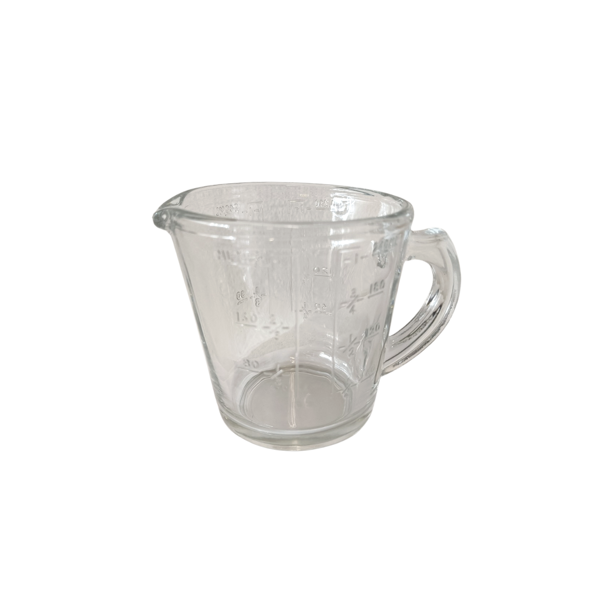 Taza para Medir Refractaria Graduada de 240 ml de Vidrio Resistente 0320 1795416 PYR-O-REY