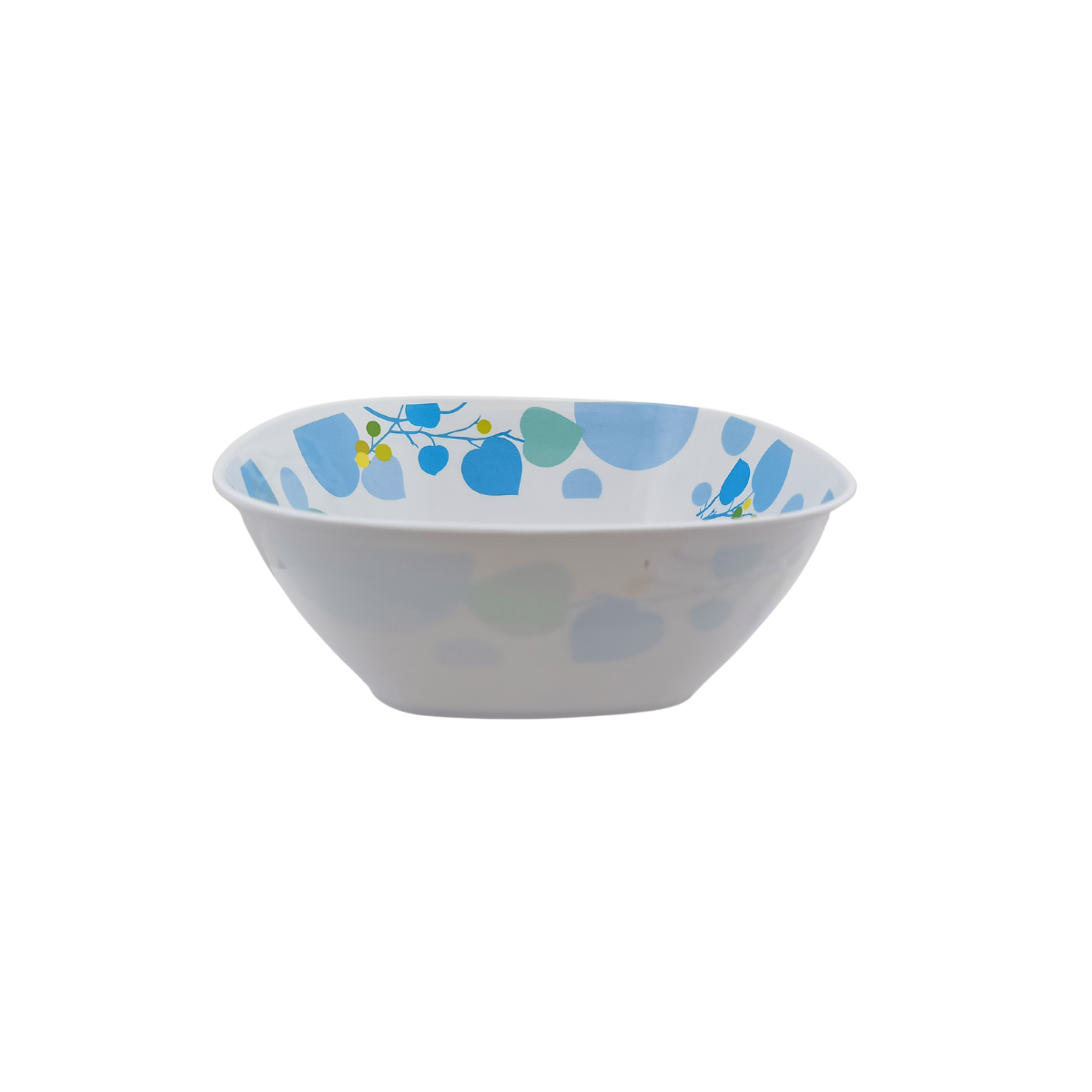 Tazón Cuadrado Grande de 1 Litro de Melamina tipo Plástico Bleaf TKM011 Tab and Kit