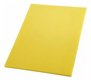 Tabla para Picar de Polietileno Color Amarilla de 45x30x1.5 cm DS300AM Buffetware