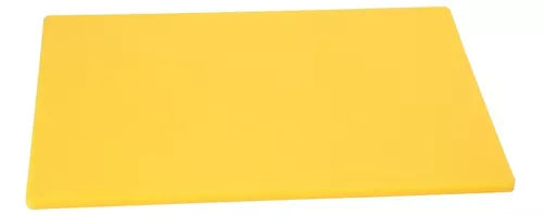 Tabla para Picar de Polietileno Color Amarilla de 45x30x1.5 cm DS300AM Buffetware