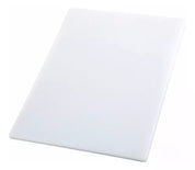 Tabla para Picar de Polietileno Color Blanca de 45x30x1.5 cm DS300B Buffetware