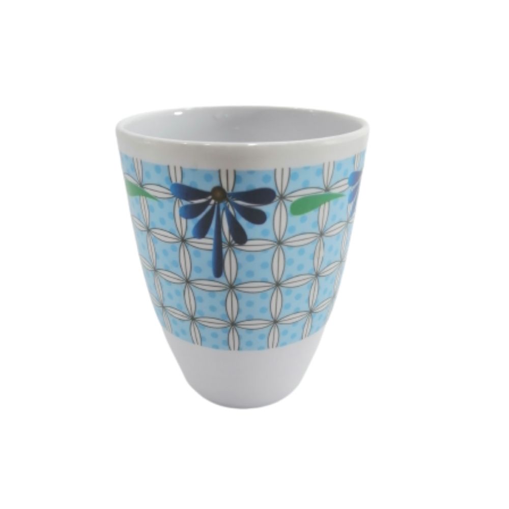 Taza Alta Tarro 410 ml de Melamina Resistente tipo Plástico Alcatráz Tab and Kit
