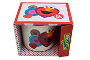 Taza Tarro Jumbo de 345 ml Elmo Plaza Sesamo de Porcelana Resistente Apta Microondas AM74-001V