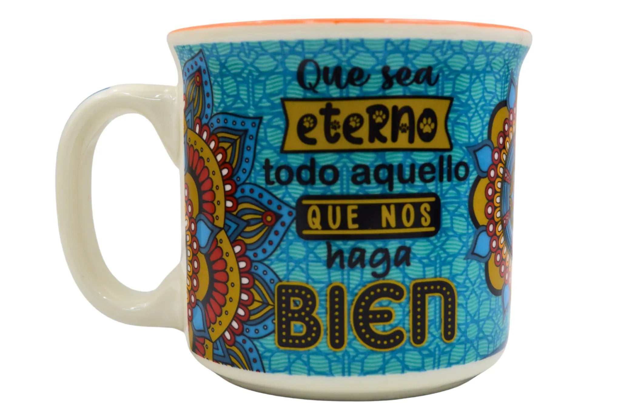 Taza Tarro Jumbo de 470 ml de Porcelana Resistente Apta Microondas Gatos Michis Kawaii Yoga AM93-002