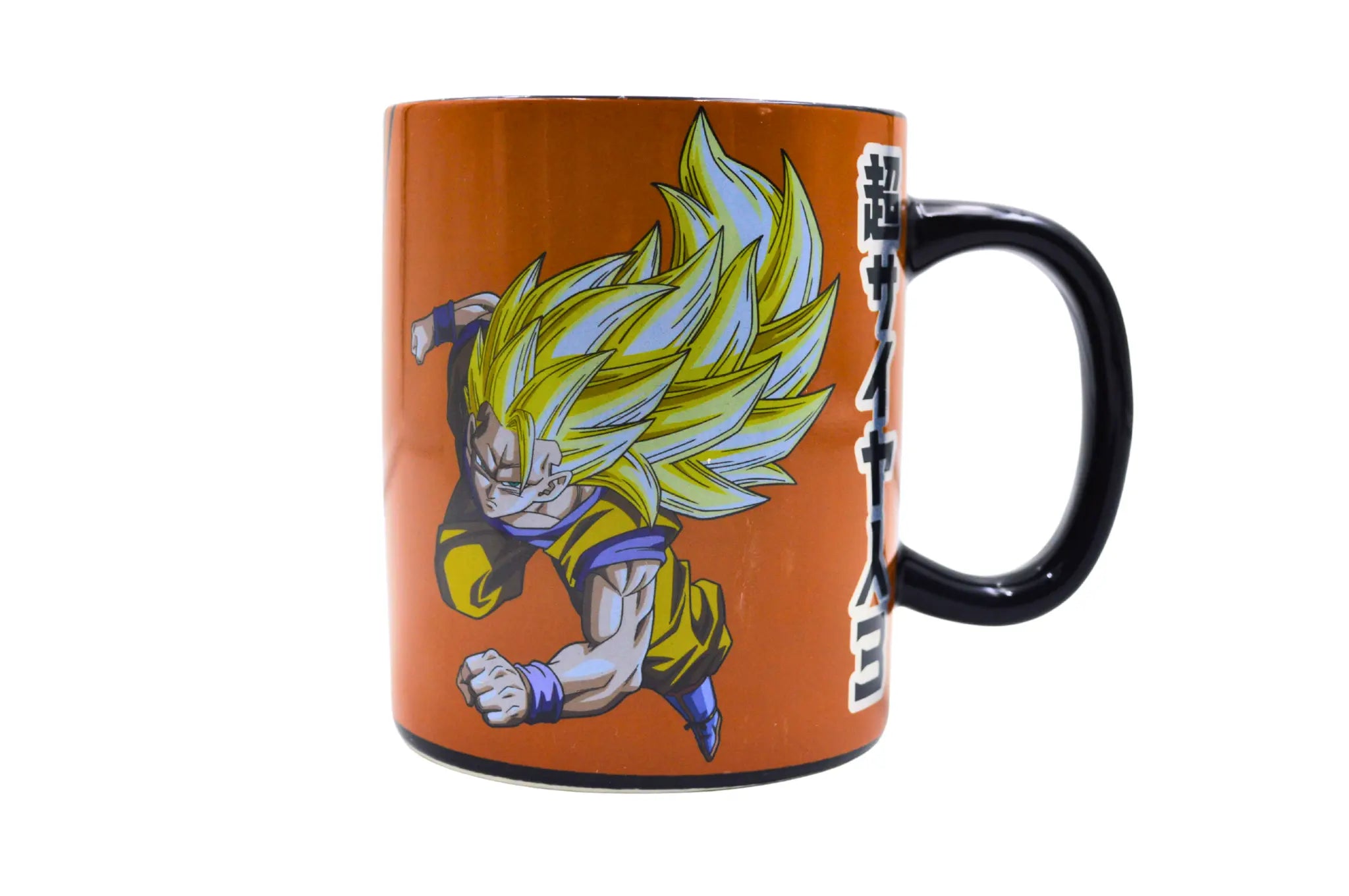 Taza Tarro Jumbo de 520 ml de Porcelana Metálica Dragon Ball Z Anime Licencia MBIG-DBZ-01