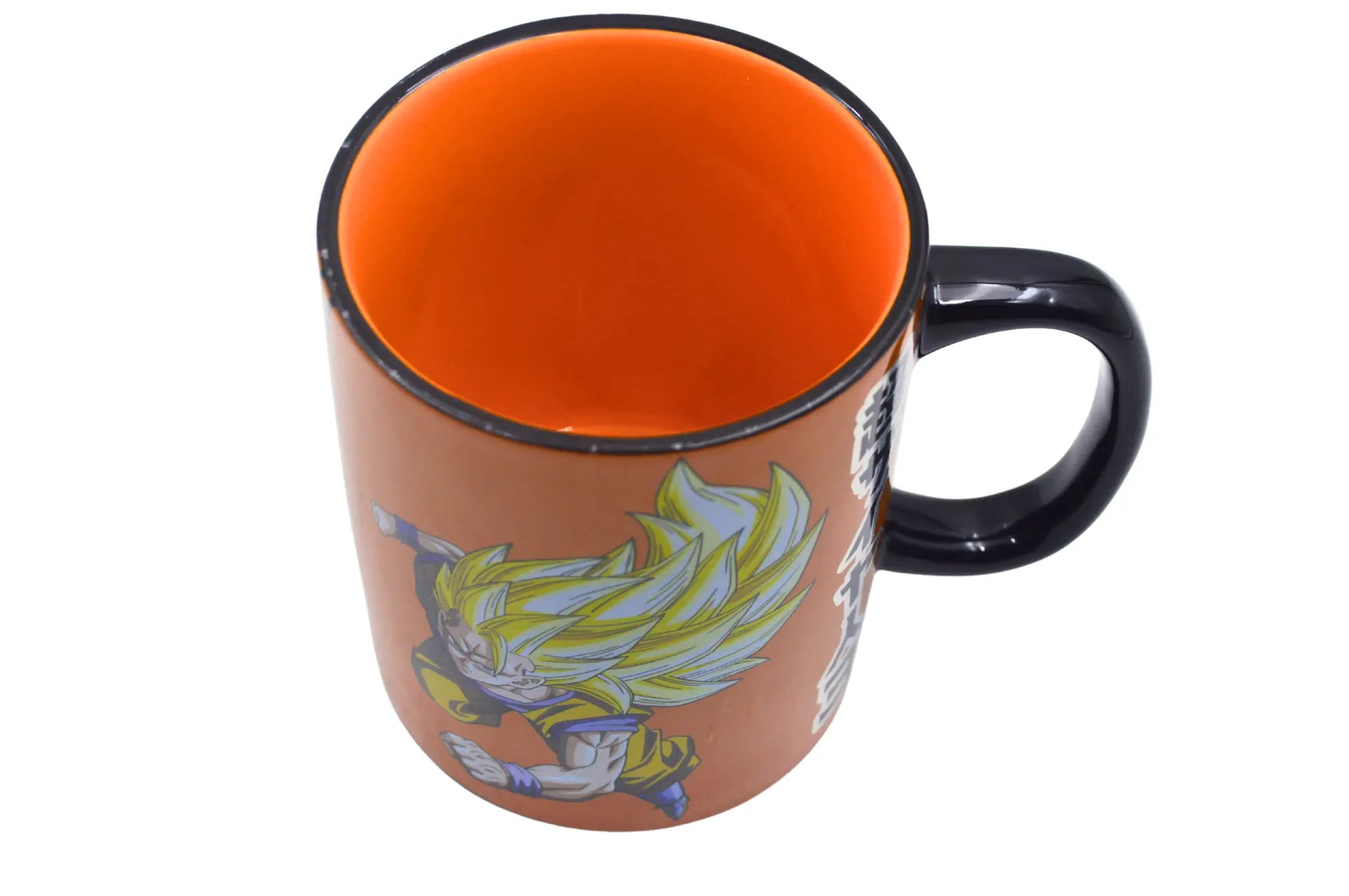 Taza Tarro Jumbo de 520 ml de Porcelana Metálica Dragon Ball Z Anime Licencia MBIG-DBZ-01