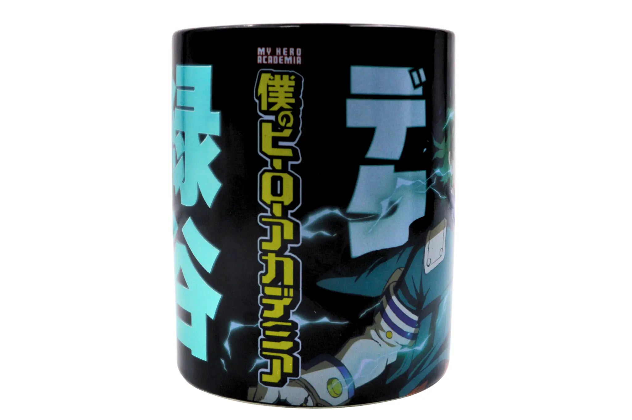 Taza Tarro Jumbo de 520 ml de Porcelana Metalica My Hero Academy Anime Licencia MBIG-MHA-01