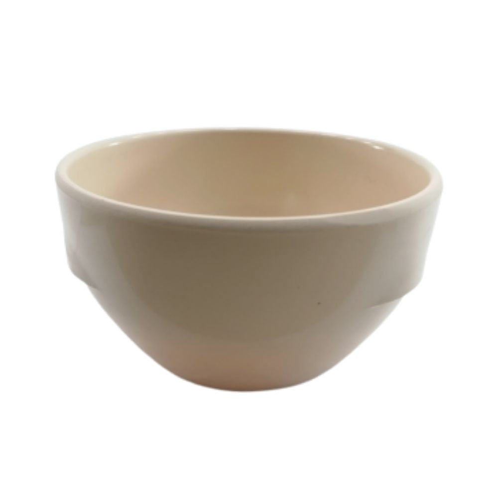 Tazón Chico para Consomé de 240 ml 3.9'' de Melamina tipo Plástico Beige Tavola