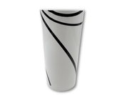 Vaso de Melamina Resistente tipo Plástico Líneas TKM101 Tab and Kit