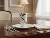 Vaso de Melamina Resistente tipo Plástico Líneas TKM101 Tab and Kit