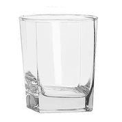 Vaso de 360 ml Cuadrado de Vidrio tipo Cristal City Old Fashion Libbey