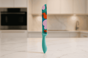 Juego de Cuchillos de 6 Piezas con Láminas de Acero Inoxidable de Flores Colorcut Tramontina