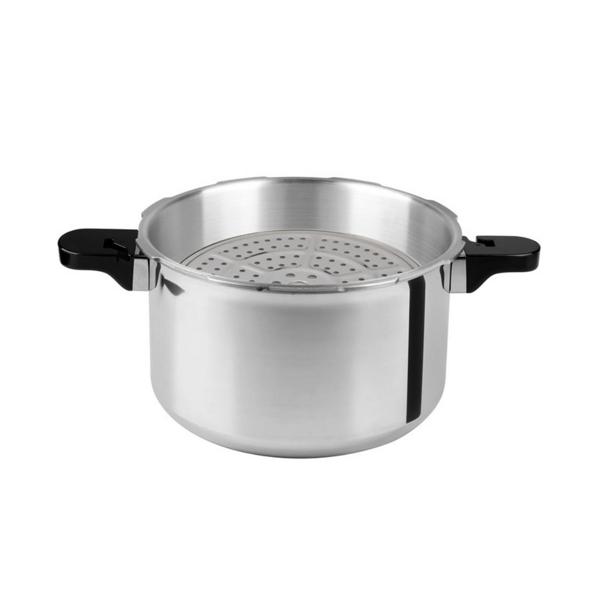Olla de Presión Express de Aluminio 11 Litros con Rejilla 6 sistemas de Seguridad Ekco 38731