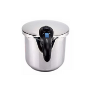 Olla de Presión Express de Acero Inoxidable de 8 Litros Favorit Apto Parrilla de Inducción 01OPFAVOR08 Magefesa