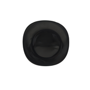 Plato Ensaladero Arrocero Clásico Cuadrado de 20 cm de Vidrio Templado Negro iLuminarc
