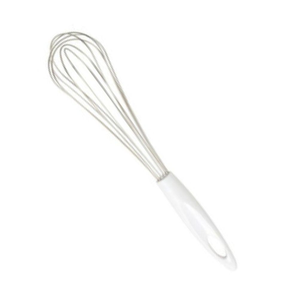Batidor acero inoxidable 30 cm mango plastico - ANFORAMA (Todo para mi Cocina)