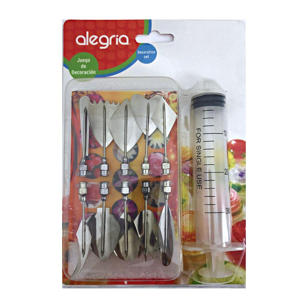 Juego de 10 gubias y jeringa para gelatina. Alegría - ANFORAMA (Todo para mi Cocina)