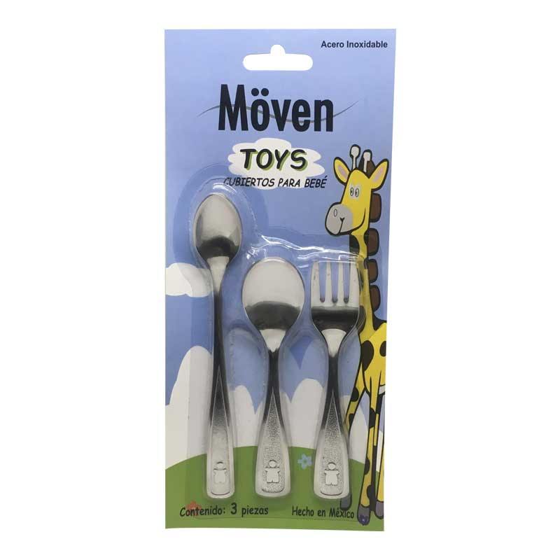 Juego de cubiertos infantil Toys de Acero Inoxidable - ANFORAMA (Todo para mi Cocina)