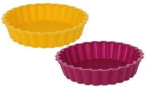 Juego de 2 mini moldes redondos de silicón para tarta. Metaltex - ANFORAMA (Todo para mi Cocina)