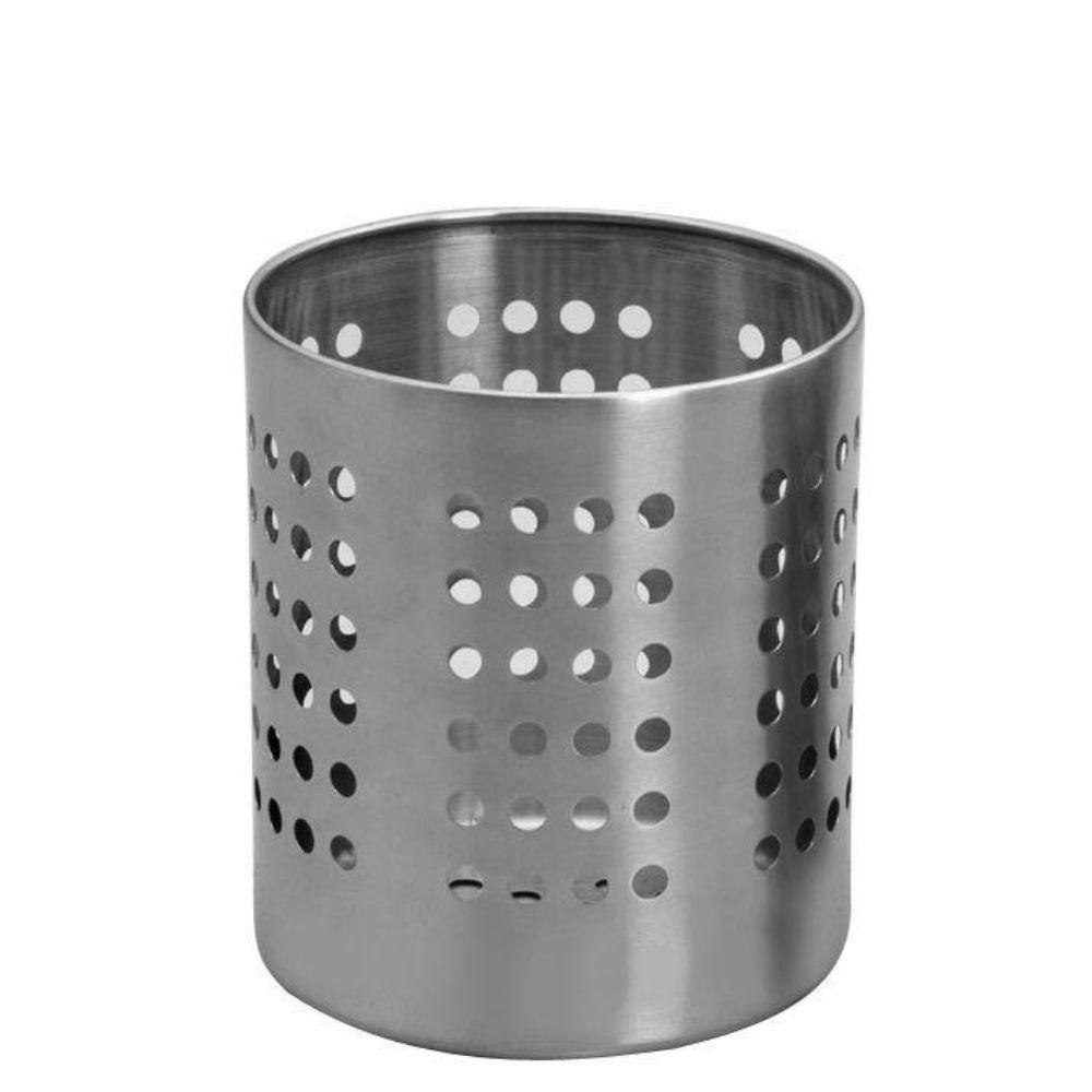 Porta utensilios y cubiertos de acero inoxidable - ANFORAMA (Todo para mi Cocina)