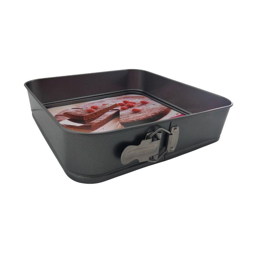 Molde cuadrado 28 cm desmontable con antiadherente. Tab and Kit. - ANFORAMA (Todo para mi Cocina)