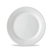 Plato pastel 20 cm blanco Barcelona cerámica loza Santa Anita 320157 - ANFORAMA (Todo para mi Cocina)