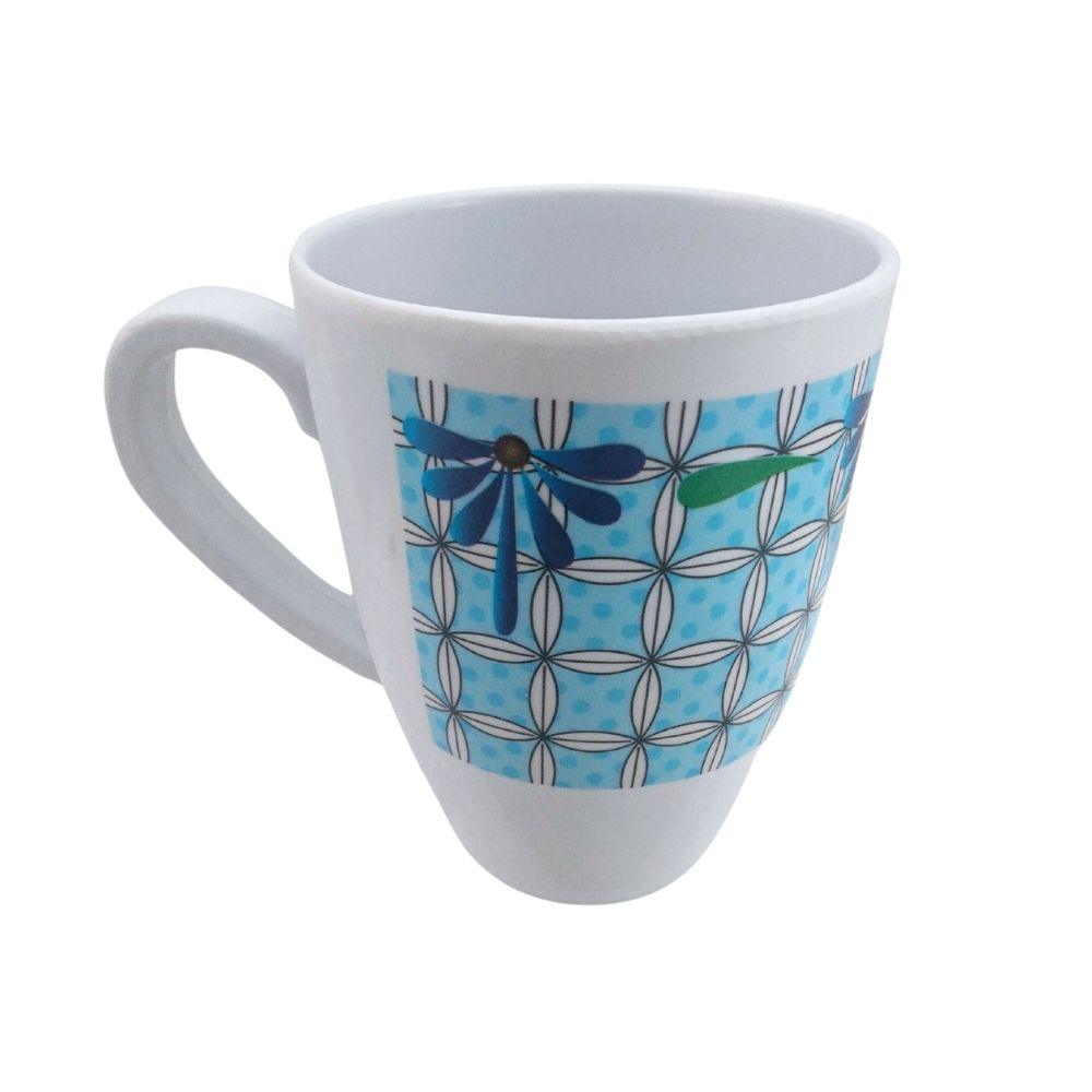 Taza alta para cafe tipo plastico de melamina 325 ml Alcatraz Tab and Kit - ANFORAMA (Todo para mi Cocina)