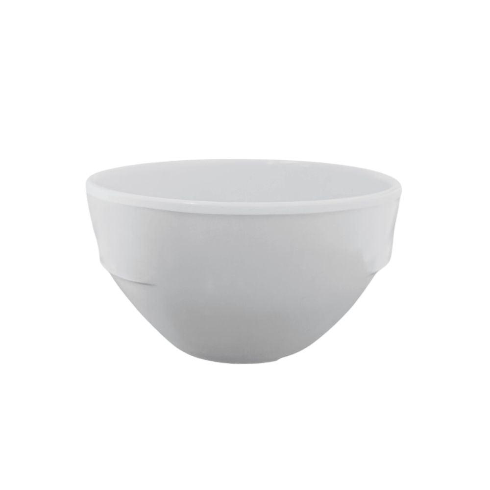 Tazon pequeño para consome 240 ml color blanco de melamina tipo plástico. Tavola - ANFORAMA (Todo para mi Cocina)