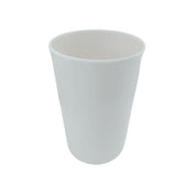 Vaso de Melamina Blanco de 350 ml, resistente tipo plastico. Tavola - ANFORAMA (Todo para mi Cocina)