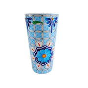 Vaso para agua tipo plastico melamina 400 ml diseño Alcatraz. Tab and Kit - ANFORAMA (Todo para mi Cocina)