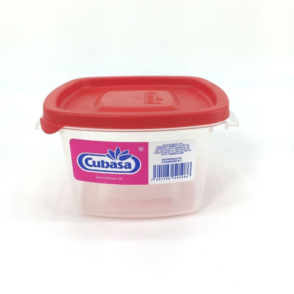 Recipiente cuadrado 540 ml Cubasa - ANFORAMA (Todo para mi Cocina)
