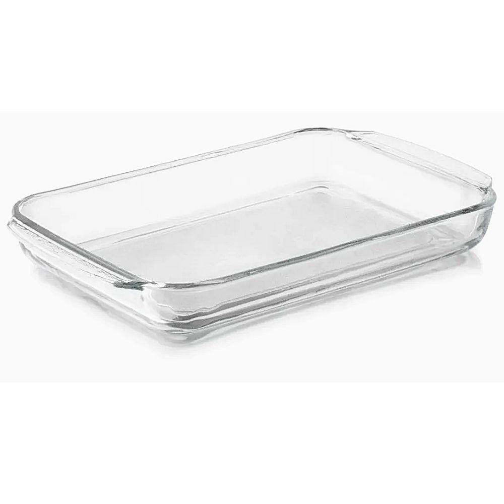 Bandeja refractaria rectangular de vidrio. Capacidad de 3.2 Litros. Pyr-O-Rey - ANFORAMA (Todo para mi Cocina)