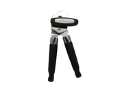 Abrelatas Práctico Manual de Acero Inoxidable Esencial Negro 4029734 Vasconia