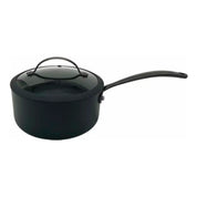 Batería de Cocina de Aluminio de 5 piezas Inducción Tapas de Silicona Negro TBK01 Hudson
