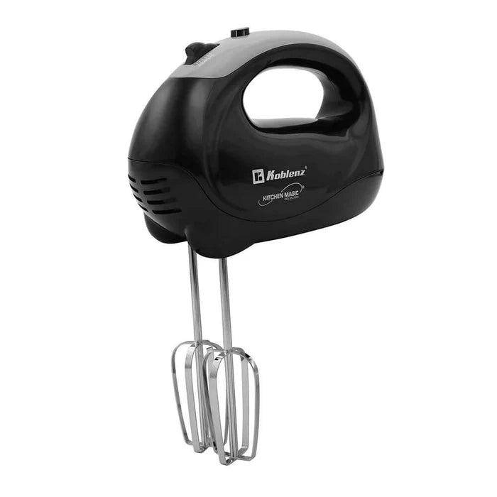 Batidora Manual Eléctrica de 5 Velocidades Kitchen Magic Negra Koblenz BMKM-150 PN