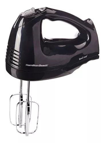 Batidora Manual de 6 Velocidades con Guarda Accesorios Hamilton Beach 62690FG