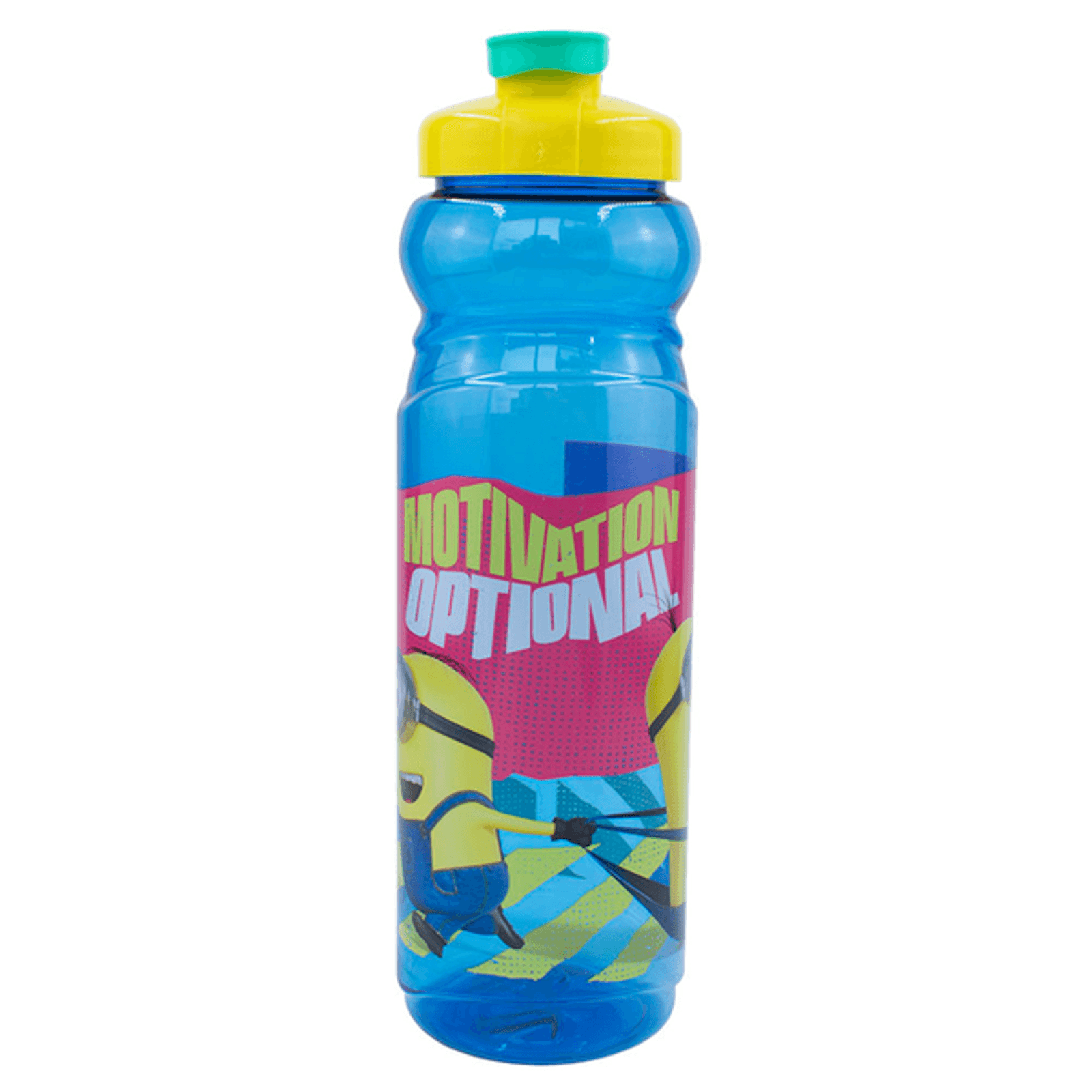 Botella Divertida Deportiva de 870 ml de Plástico Minions Motivation 1756-215