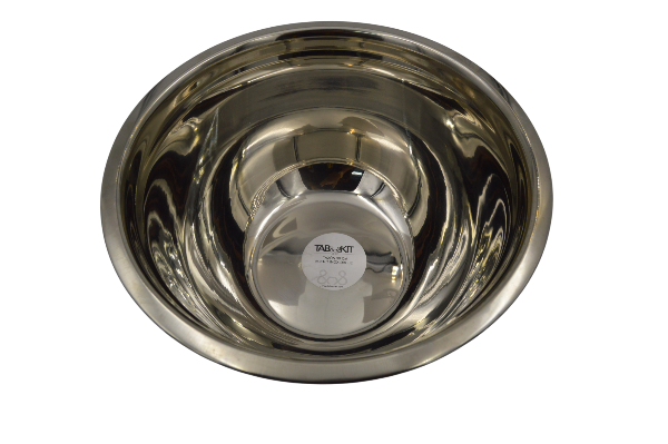 Bowl Tazón Grande de Acero Inoxidable de 30 cm 5 Litros Azul TKS035 Tab and Kit