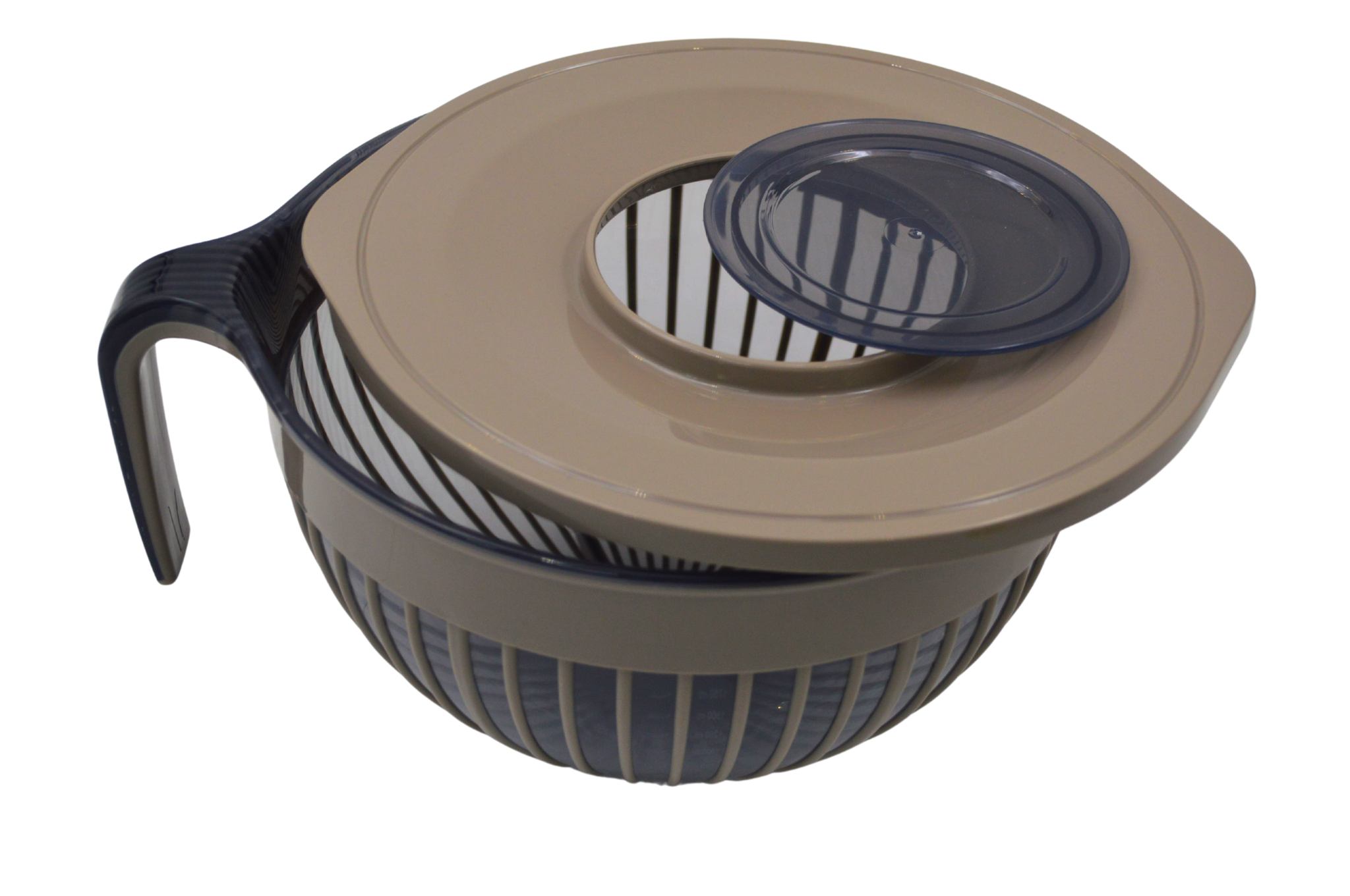 Bowl Tazón Mezclador Medidor con Tapa 3 litros Plástico Smookey Anforama