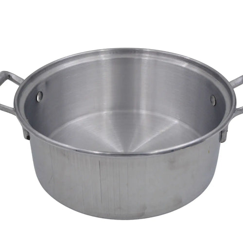 Cacerola Budinera Arrocera 22 cm de 2.85 Litros de Aluminio Sin Tapa Komale BD-22ST HORECA