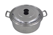 Cacerola Budinera Arrocera 26 cm de 4.85 Litros de Aluminio Komale 980163 HORECA