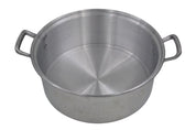 Cacerola Budinera Arrocera 26 cm de 4.85 Litros de Aluminio Komale 980163 HORECA