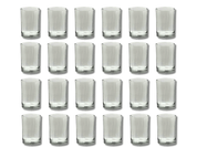Caja de 24 Vasos Chicos Clásicos Cafeteros de Vidrio de 250 ml V357390 Glassia (Venta Exclusiva para CDMX y Área Metropolitana)