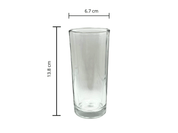 Caja de 24 Vasos Cuberos de Vidrio de 290 ml V387690 Glassia (Venta Exclusiva para CDMX y Área Metropolitana)